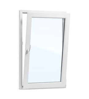 Окно ПВХ 900 x 1415 двухкамерное - EXPROF Practica Дубна