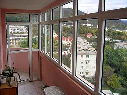балконное пластиковое окно Дубна