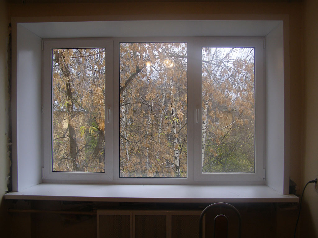 Готовые пластиковые окна для дачи и дома Дубна